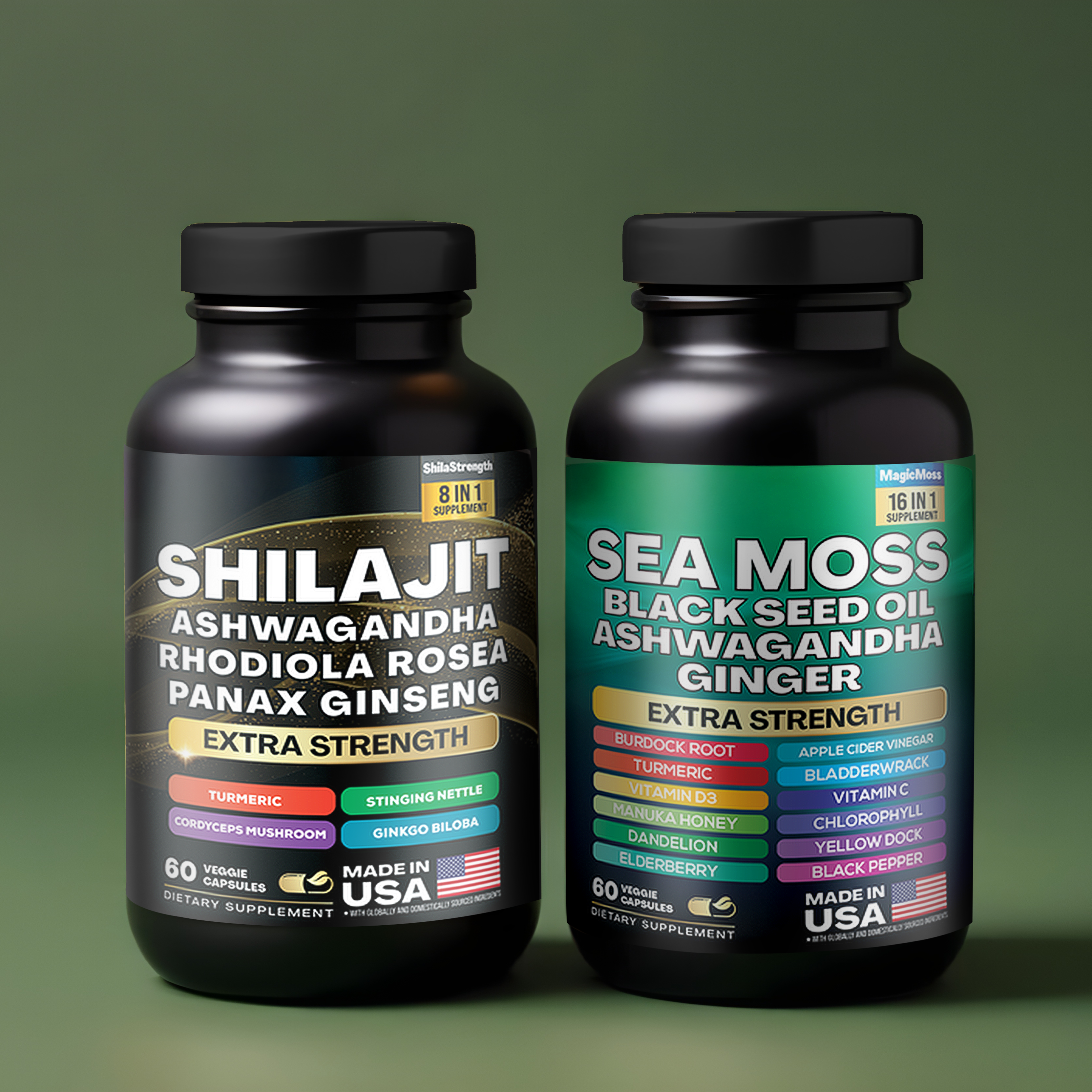Magic Vitality Duo – MagicMoss & ShilaStrength Super Blend