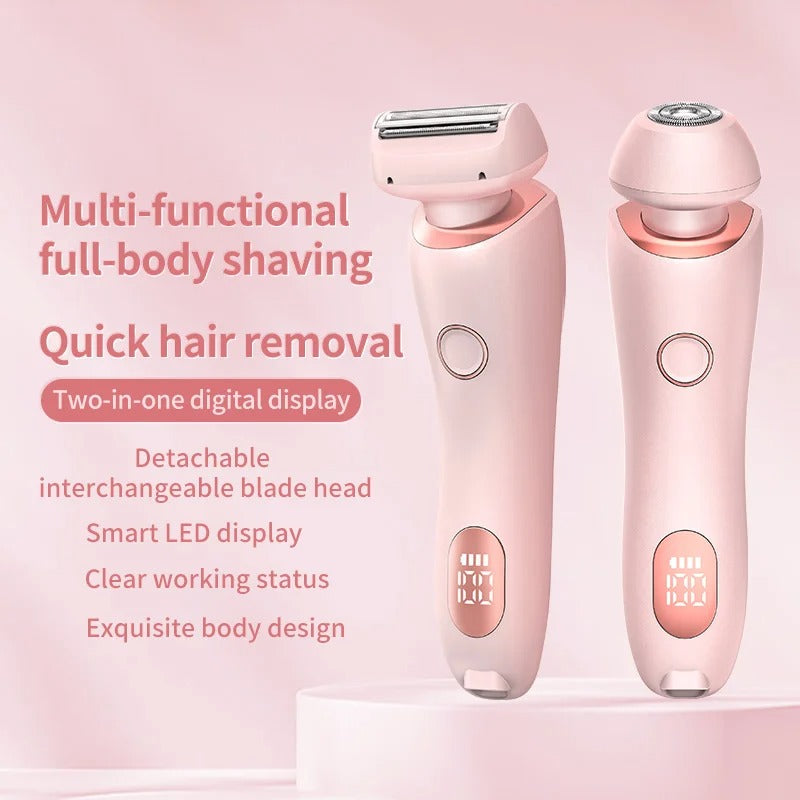 SmoothSilk™ 2-in-1 Electric Epilator & Shaver